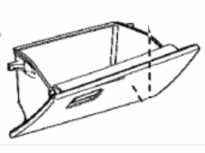 Toyota 55550-12570-C0 Door Assy,  Glove Compartment