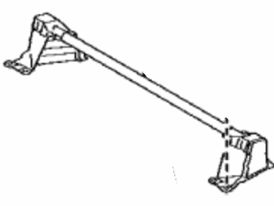 Toyota 57047-12030 Gusset Sub-Assy,  Center Floor Crossmember