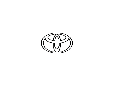 Toyota 90975-02072 Emblem,  Symbol