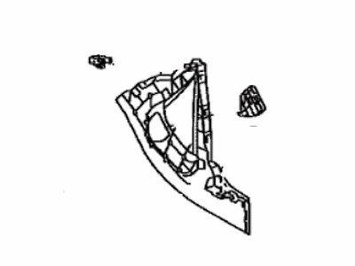 Toyota 58816-33010-B1 Insert, Console Box Toyota 58816-33010-B1 Insert, Console Box