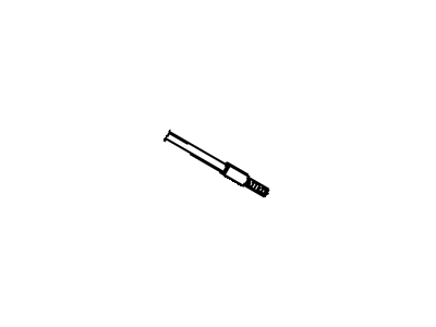 Toyota 86309-35100 Pole Sub-Assy,  Pull Top Antenna