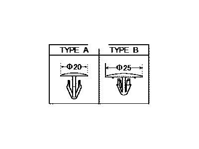 Toyota 90467-11021 Clip