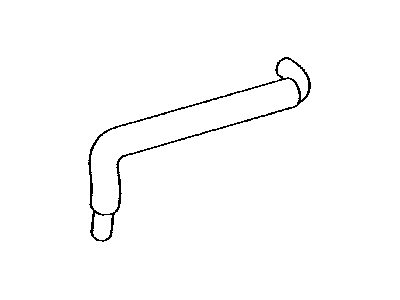 Toyota 12261-21070 Hose,  Ventilation