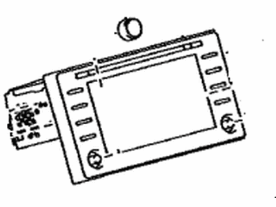 Toyota 86140-47720 Receiver Assy,  Radio & Display