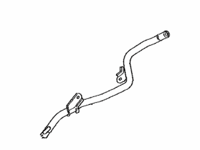 Toyota 16268-37110 Pipe,  Water By-Pass,  No.6