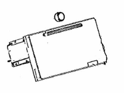 Toyota 86804-47490 Receiver Assembly, Navigation