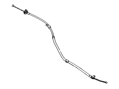 Toyota 46430-48150 Cable Assy,  Parking Brake,  NO.3