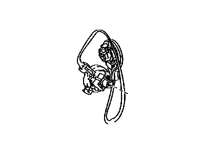 Scion 55909-74020 Cable Sub-Assy,  Airmix Damper Control