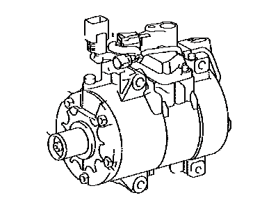 Toyota 88320-04020 Compressor Assy,  Cooler