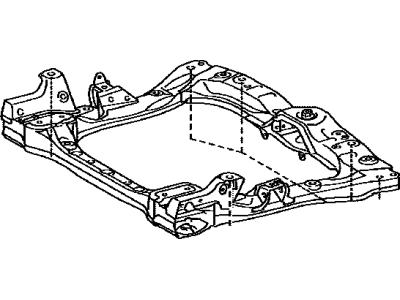 Toyota 51100-07034 Frame Assy,  Front