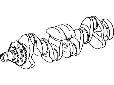 Toyota 13401-0T061 CRANKSHAFT Sub-Assembly