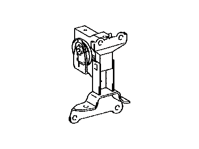 Toyota 12372-36060 Insulator,  Engine Mounting,  LH(For Transverse Engine)