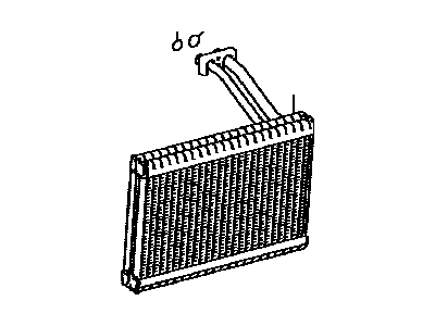 Toyota 88501-28400 Evaporator Sub-Assy,  Cooler,  NO.1