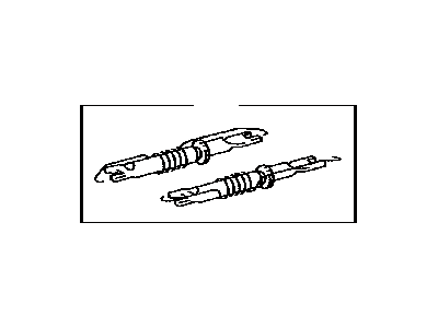 Toyota 04943-52030 Strut Kit,  Rear Brake