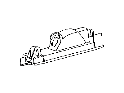 Toyota 81271-18010 Lens,  License Plate Lamp