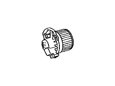 Toyota 87103-42090 Motor Sub-Assy,  Blower W/Fan