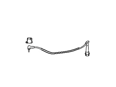 Toyota 90919-15457 Cord,  Spark Plug Resistive,  NO.3