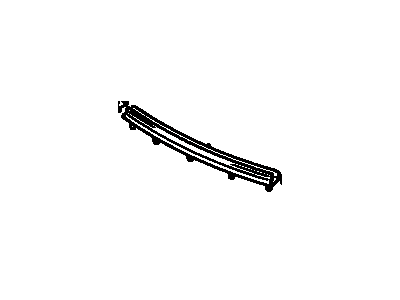 Toyota 76859-14010 Upper Retainer, Front