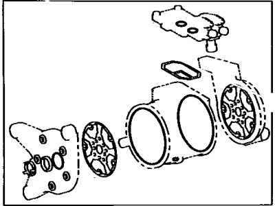 Toyota 88335-2B010 Gasket Kit,  Overhaul