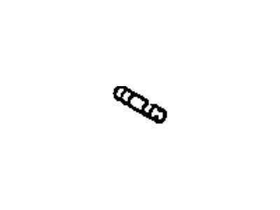 Toyota 90126-10014 Bolt,  Stud(For Manifold To Cylinder Head)