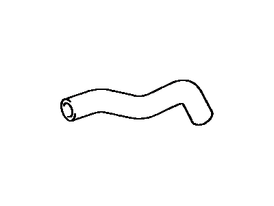 Toyota 16571-46230 Hose,  Radiator,  Inlet