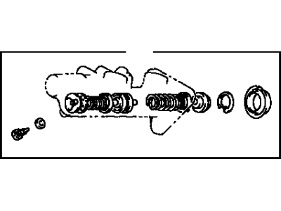 Toyota 04493-30240 Cylinder Kit, Brake Master