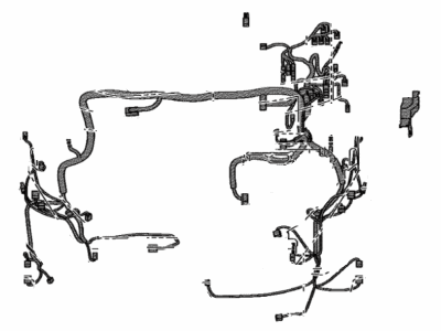 Toyota 82111-5CP24 Wire,  Engine Room Main