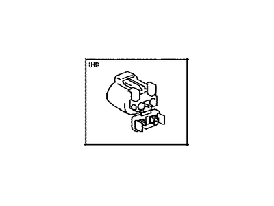 Toyota 90980-11659 Housing, Connector F