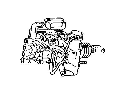 Toyota 47050-60080 Brake Booster Assy,  W/Master Cylinder