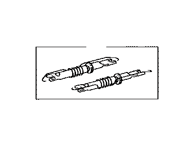 Toyota 04943-52030 Strut Kit,  Rear Brake