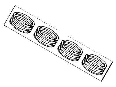 Toyota 13011-21110 Ring Set, Piston