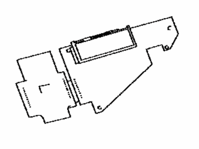 Toyota 86442-52060 Board,  Heater Control Switch