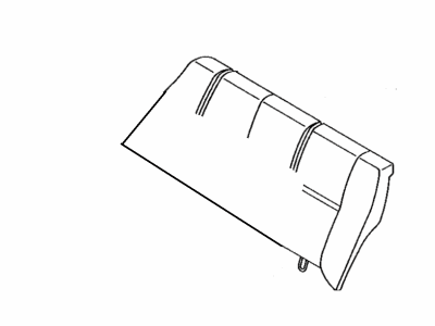 Toyota 71507-12050 Pad, Rear Seat Back(For Bench Type) Toyota 71507-12050 Pad, Rear Seat Back(For Bench Type)