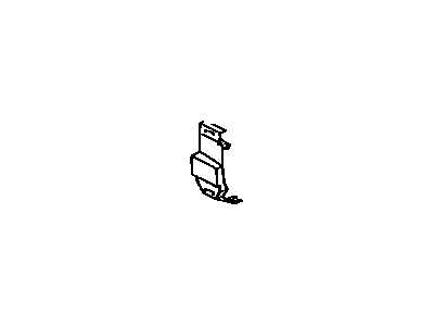 Toyota 52156-12140 Support, Driver Side