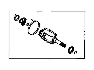 Toyota 43047-09010 Joint Set, Front Axle Inboard, Passenger Side