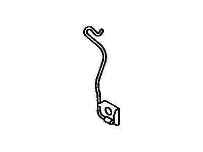 Toyota 78186-12230 Support, Accelerator Control Cable