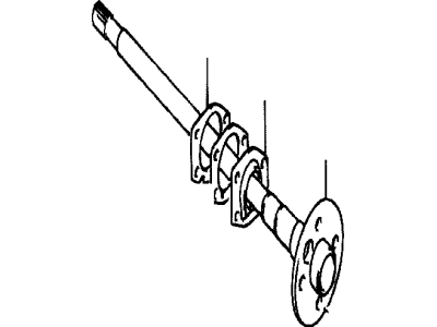 Toyota 42425-20010 Gasket,  Rear Axle Bearing Retainer