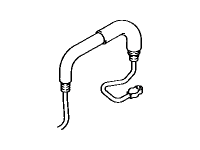 Toyota 88711-12460 Hose, Cooler REFRIGERANT Discharge