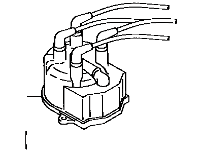 Toyota 19101-16140 Cap Sub-Assy,  Distributor