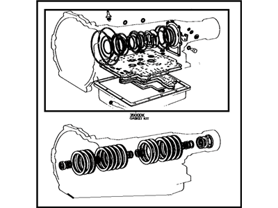 Toyota 04352-14022 Kit, Automatic Transmission Overhaul