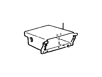 Toyota 55440-89102-02 Compartment Sub-Assy, Glove