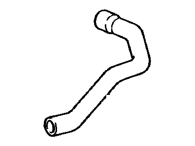 Toyota 16572-38070 Hose,  Radiator,  Outlet