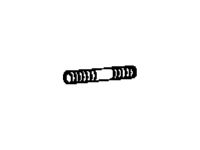 Toyota 16193-38030 Bolt,  Stud(For Water Pump Set)