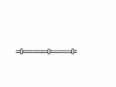 Toyota 47322-06150 Tube,  Rear Brake,  NO.2