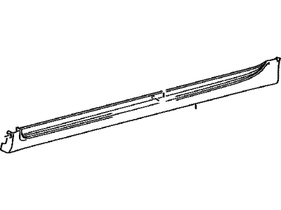 Toyota 75852-06927 Moulding,  Rocker Panel,  LH