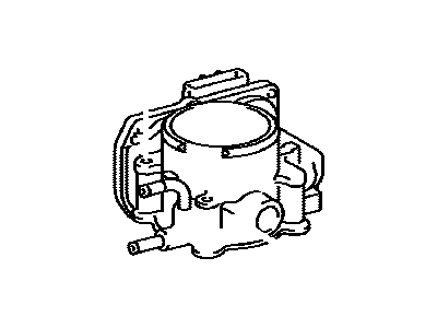 Toyota 22030-36020 Body Assy,  Throttle W/Throttle Position Sensor