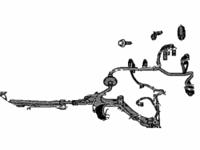 Toyota 82111-06W22 Wire,  Engine Room Main