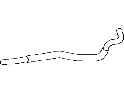 Toyota 12262-36040 Hose,  Ventilation,  NO.2