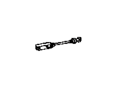 Toyota 46440-06080 Cable Assembly, Parking