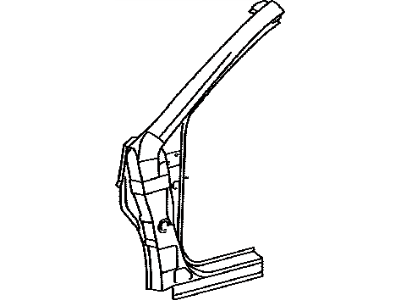 Toyota 61132-52010 Pillar, Front Body, Upper Outer Driver Side Toyota 61132-52010 Pillar, Front Body, Upper Outer Driver Side